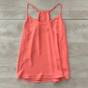 Gently used orange tank top